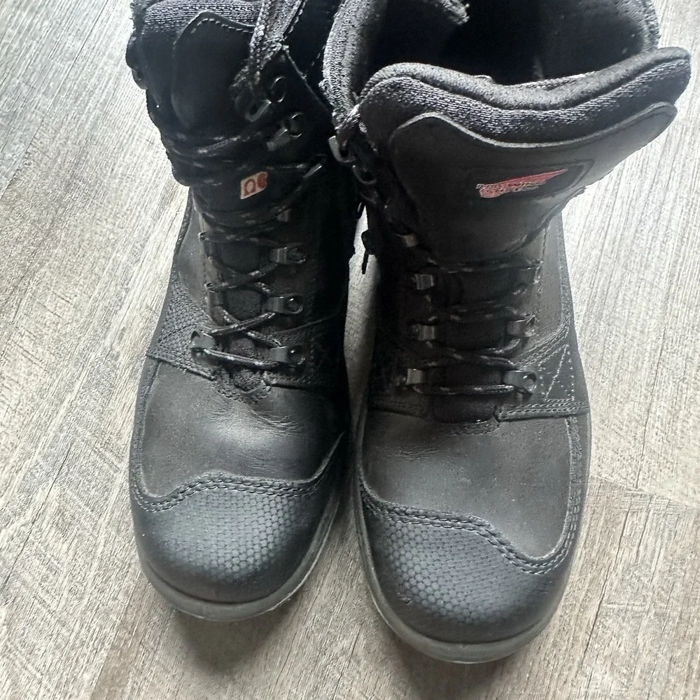 Red Wing Tradesman Sz 9.5D Waterproof Puncture Resistant Safety Toe Boots 3532